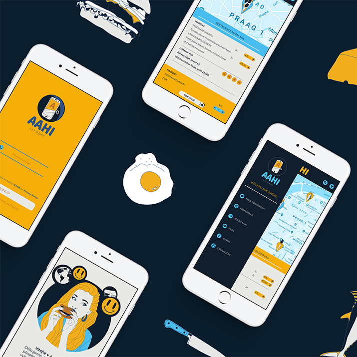 Aahi Eat smart UX design App